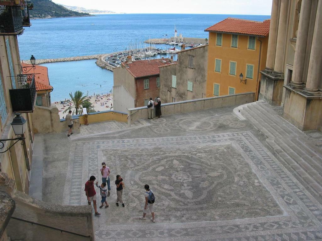 Apartamento Menton Nella Vecchia Citta Con Vista Mare Exterior foto