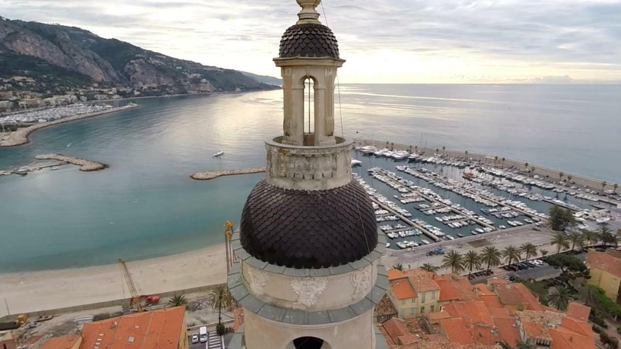 Apartamento Menton Nella Vecchia Citta Con Vista Mare Exterior foto