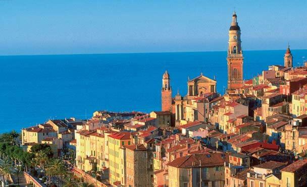 Apartamento Menton Nella Vecchia Citta Con Vista Mare Exterior foto