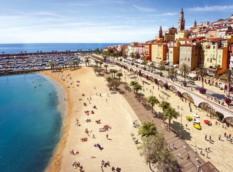 Apartamento Menton Nella Vecchia Citta Con Vista Mare Exterior foto