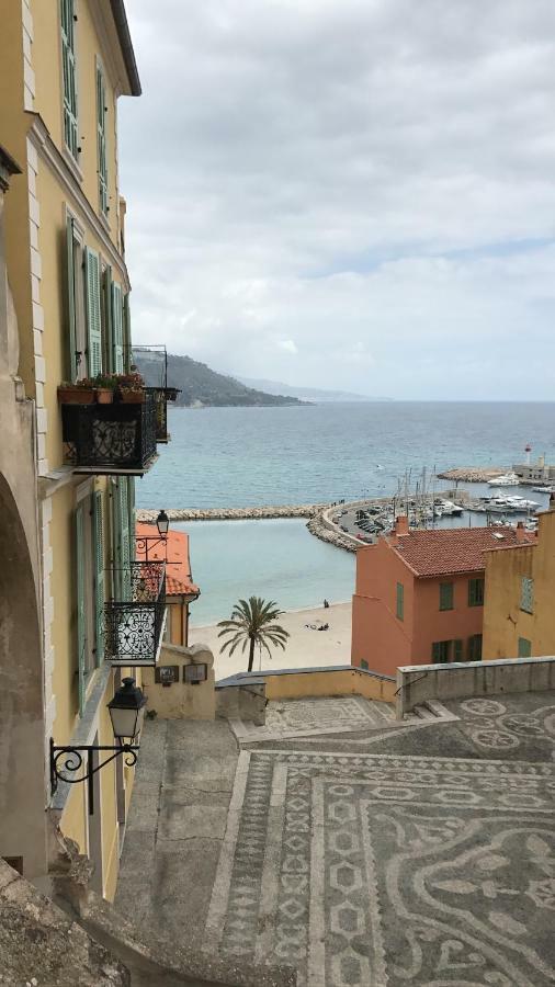 Apartamento Menton Nella Vecchia Citta Con Vista Mare Exterior foto
