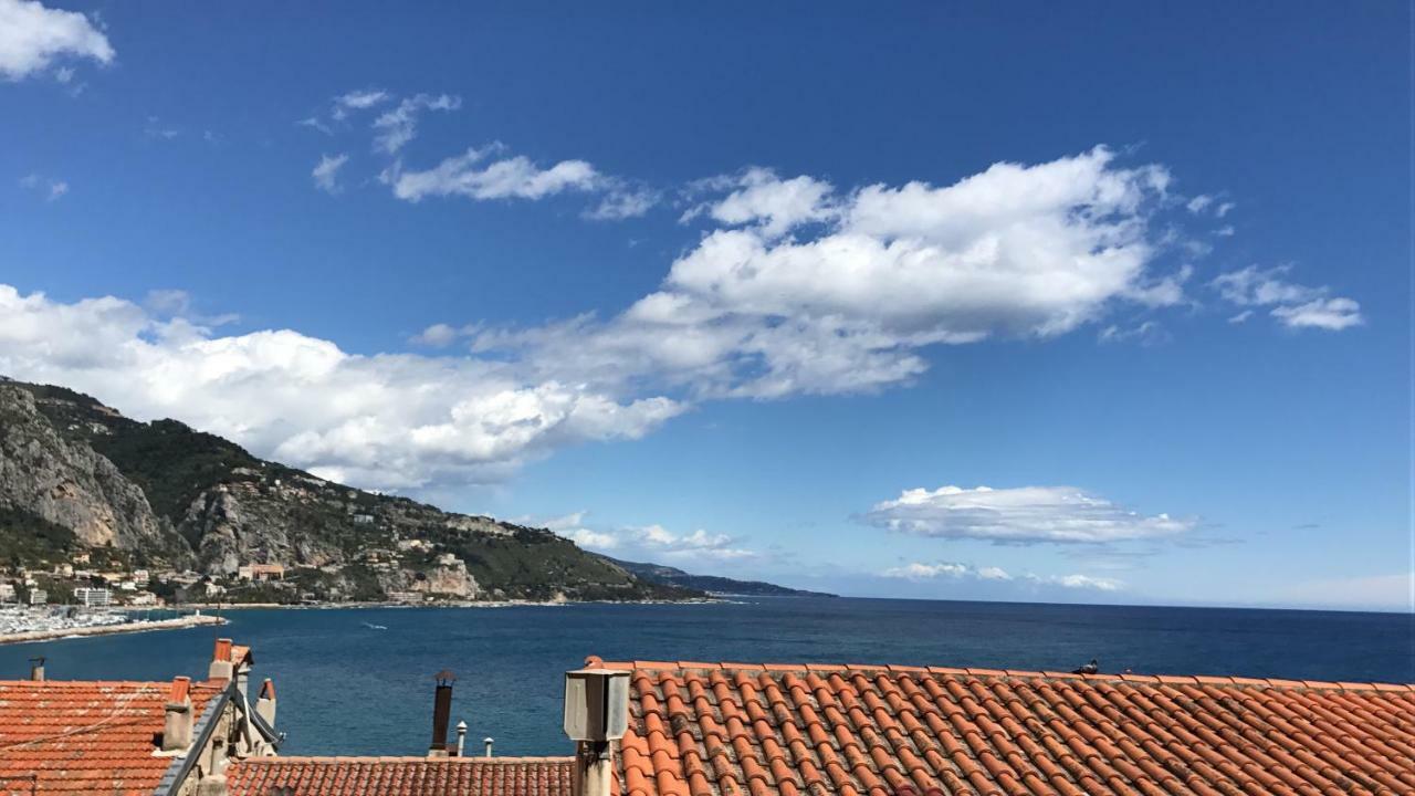 Apartamento Menton Nella Vecchia Citta Con Vista Mare Exterior foto
